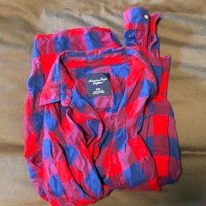 AE plaid long sleeve